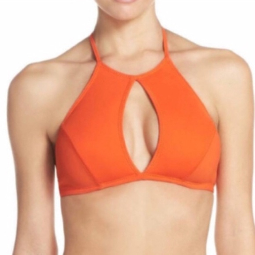 Robin Piccone Reversible Halter Bikini Top